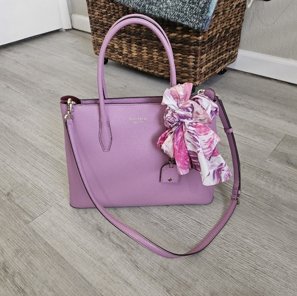 kate spade Handbags - EUC Kate Spade Eva Medium Top Satchel Pink Mauve